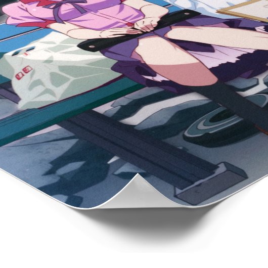 Monogatari reeks - Hanekawa Tsubasa Poster (Hoek)