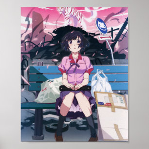 Monogatari reeks - Hanekawa Tsubasa Poster