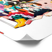 Monogatari reeks poster (Hoek)