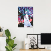 Monogatari reeks Senjougahara Hitagi Poster (Thuiskantoor)
