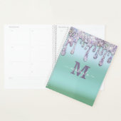 Monografie Glitter Drips Folie Aangepast Planner (Display)