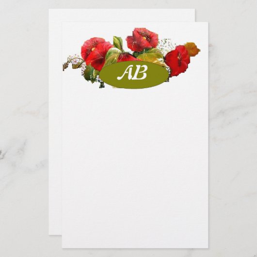 monografisch briefpapier (Voorkant / Achterkant)