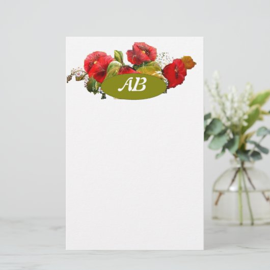 monografisch briefpapier (Staand voorkant)