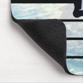 Monografisch ontwerp voor de Aarde oceaan Muismat (Hoek)