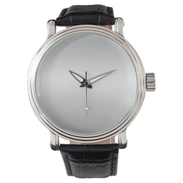 Monografische Blauwgroen Mannen Horloge (Voorkant)