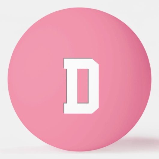 Monografische gloed in de donkere pingpongbal (Achterkant)