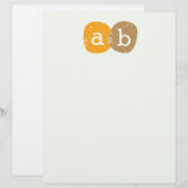 monogram (Voorkant / Achterkant)