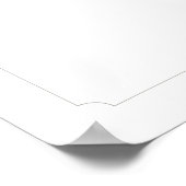 Monogram 18 Tafels Zitplaatsindeling Poster (Hoek)