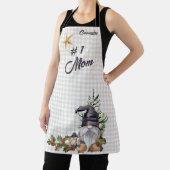 Monogram #1 Moeder Kerst Waterverf Gnome Schort (Insitu)