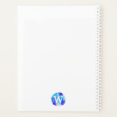 Monogram 2022 Waterverf van legant Planner (Achterkant)