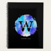 Monogram 2022 Waterverf van legant Planner (Voorkant)