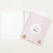 Monogram 2025 Afspraak Boek Roze Planner (Display)