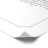 Monogram 22 Tafels Vind Je Plaats Zitplaats Chart Poster (Hoek)