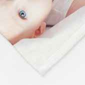 Monogram 24 Aangepast gepersonaliseerd fotocollage Fleece Deken (Hoek)