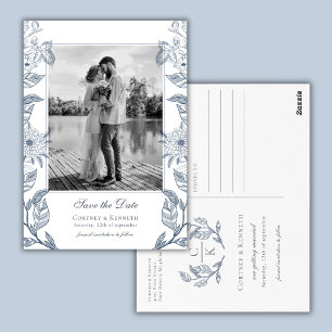 Monogram 2 Foto Frans Blauw Trouwen Bewaar De Datu Briefkaart