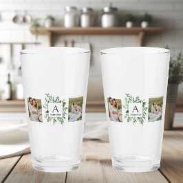 Monogram 2 Foto's | Gepersonaliseerd Lijst Grieken Glas