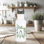 Monogram 2 Foto's | Gepersonaliseerd Lijst Grieken Waterfles<br><div class="desc">Monogram 2 Foto's | Gepersonaliseerd Lijst Griekenland</div>
