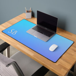 Monogram 2 Tone Blue Color Combination Bureaumat