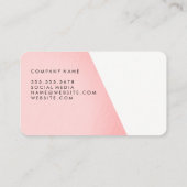 Monogram 2 Tone Visitekaartje (Achterkant)