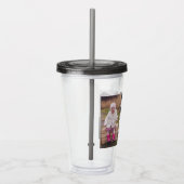 Monogram 3 Foto Collage Acryl Drinkbeker (Rechts)