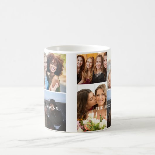 Monogram 4 Foto Collage Koffiemok (Center)