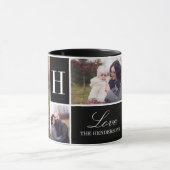 Monogram 4 Foto Collage Mok (Midden)