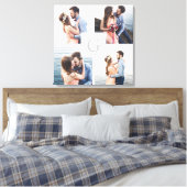 Monogram 4 Fotocadefotocanvas Canvas Afdruk (Insitu (Slaapkamer))