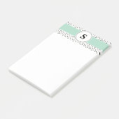 Monogram 4x6 Post-it Pad Post-it® Notes (Schuin)