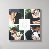 Monogram 5 Fotocadefotocanvas Canvas Afdruk (Voorkant)