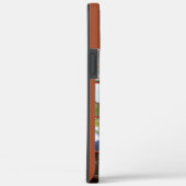 Monogram 5 fotocollage verbrand Sinaasappel Case-Mate iPhone Case (Achterkant / Rechts)