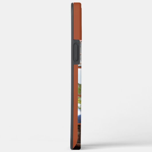 Monogram 5 fotocollage verbrand Sinaasappel Case-Mate iPhone Case (Achterkant / Rechts)