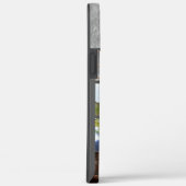 Monogram 6 foto collage grijs hout Case-Mate iPhone case (Achterkant / Rechts)