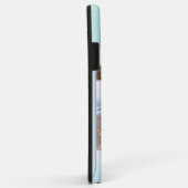 Monogram 7 fotocollage Mint Lila Case-Mate iPhone Case (Achterkant/rechts)