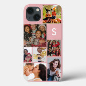 Monogram 8 fotocollage Case-Mate iPhone case (Achterkant)