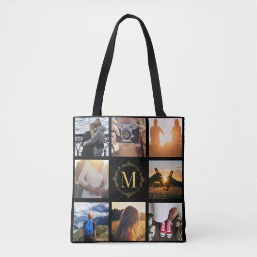 Monogram 8 Lijst NGL III Canvas tas (Voorkant)