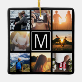 Monogram 8 Lijst NGL Keramisch Ornament