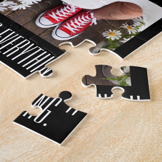 Monogram 8 Lijst NGL Legpuzzel (Zijkant)