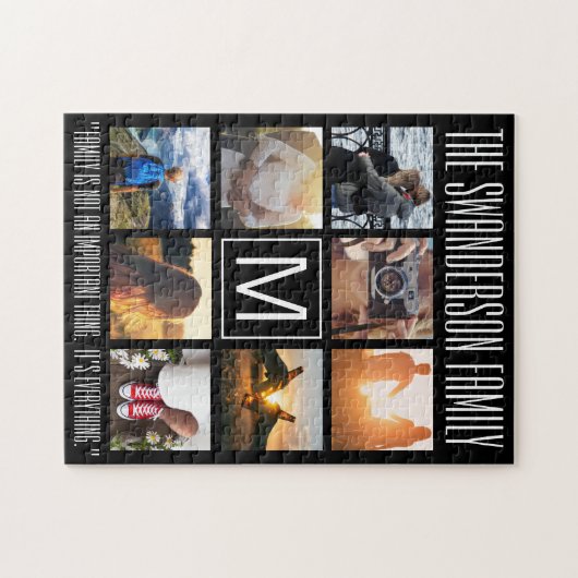 Monogram 8 Lijst NGL Legpuzzel (Horizontaal)