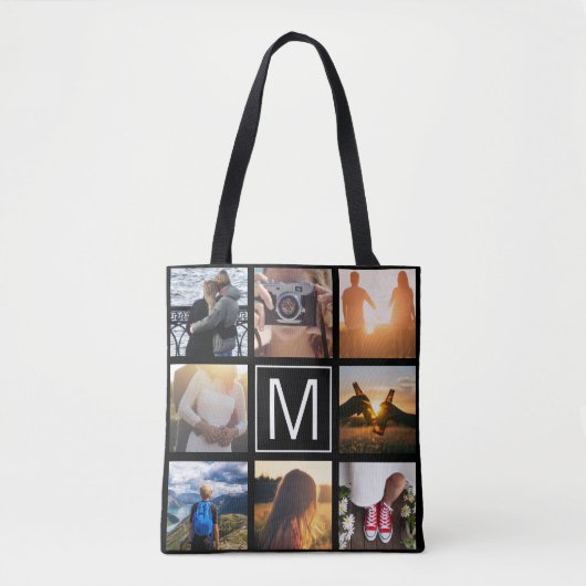 Monogram 8 Lijst NGL Tote Bag (Voorkant)