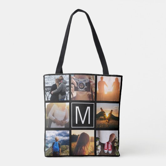 Monogram 8 Lijst NGL Tote Bag (Achterkant)