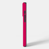 Monogram A Floral Case-Mate iPhone Case (Achterkant / Links)