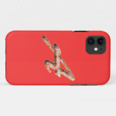 Monogram A in Rozen Patroon Iphone 5 Hoesje (Achterkant (horizontaal))