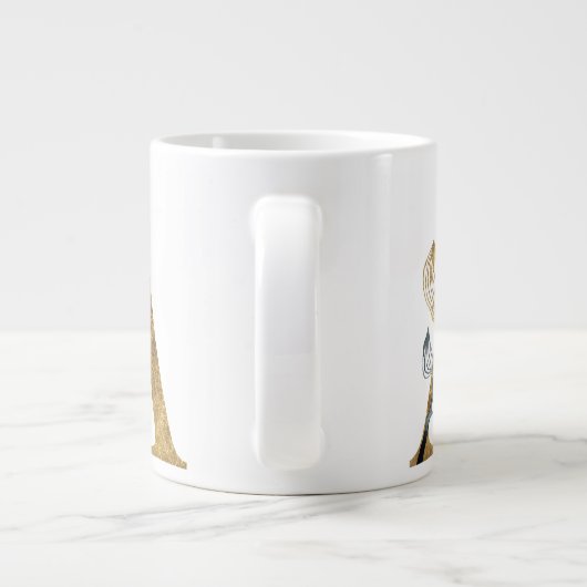 Monogram "A" Jumbo Mok Soup Ice Cream (Achterkant)