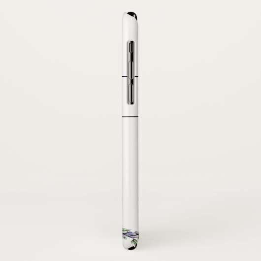 Monogram A lavender Eucalyptus Case-Mate iPhone Case (Achterkant/links)