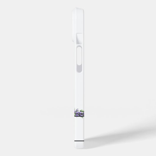 Monogram A lavender Eucalyptus Hoesje-Mate iPhone Case-Mate iPhone Case (Achterkant / Links)