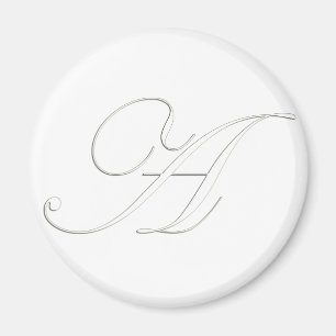 Monogram A Magneet