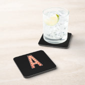 Monogram A-markeringslichten Bier Onderzetter (Rechterzijde)