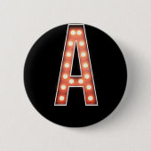 Monogram A-markeringslichten Ronde Button 5,7 Cm (Voorkant)