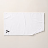 Monogram A op wit Bad Handdoek (Handdoek)