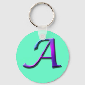 Monogram A Sleutelhanger
